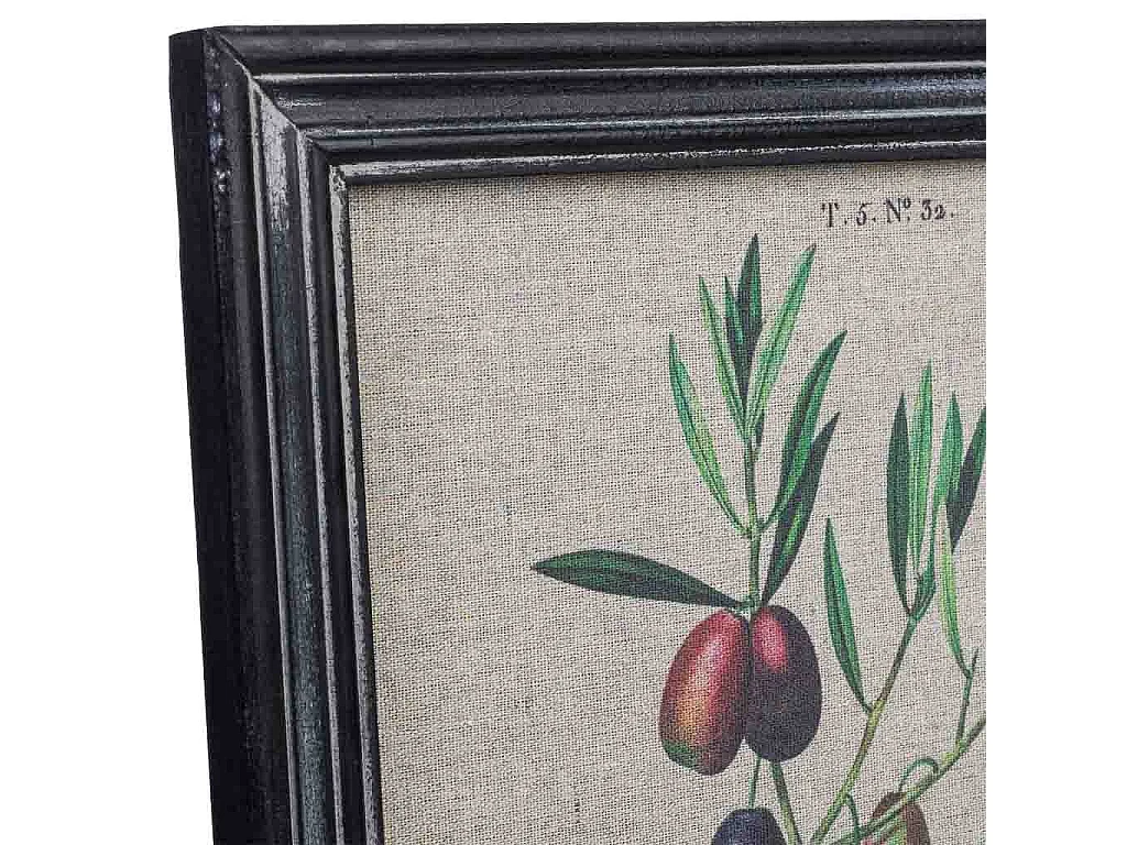 Quadro in tela stampata con cornice in legno, 33x43x1,8