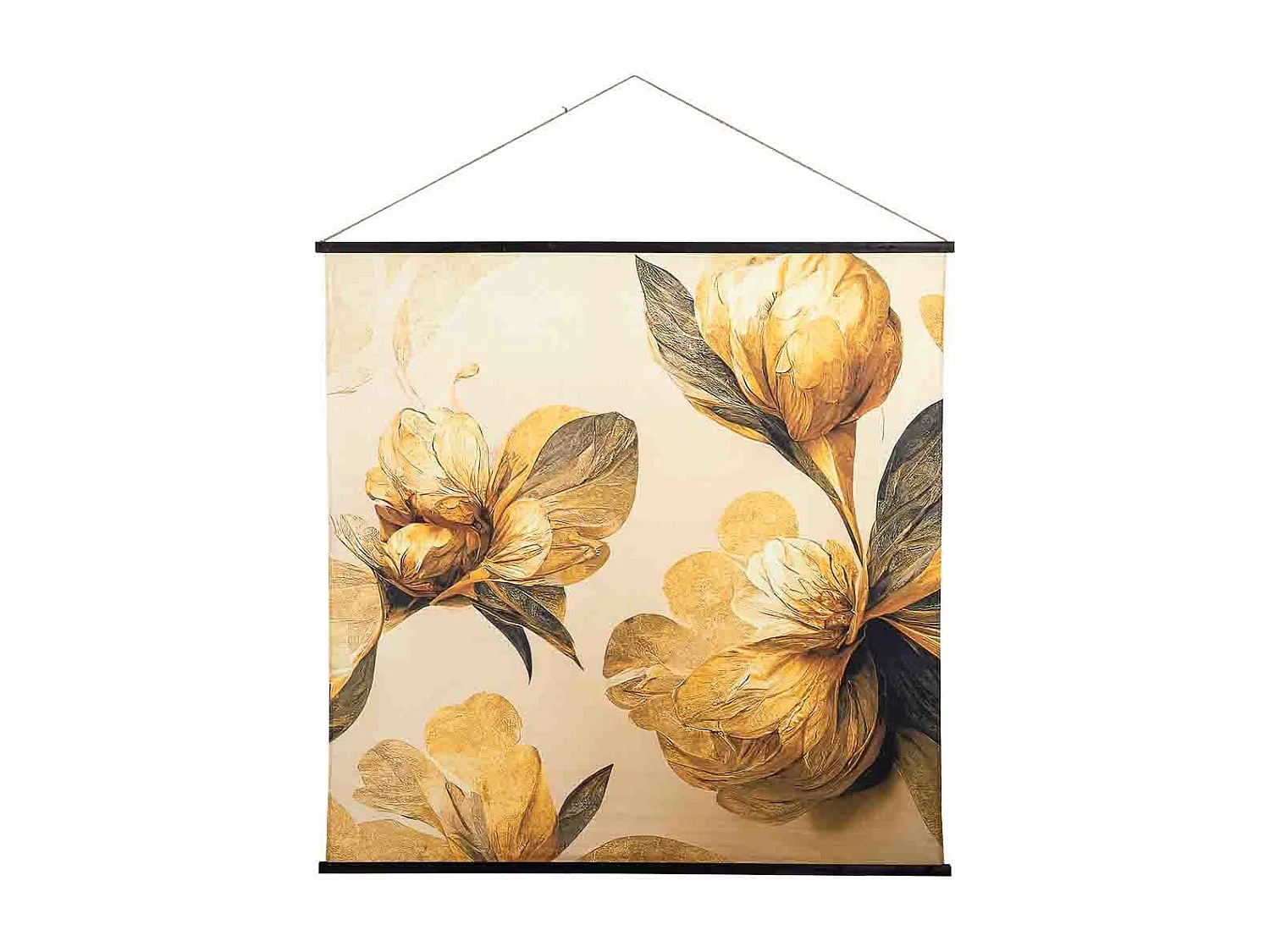 Lona de tecido impressa em pergaminho