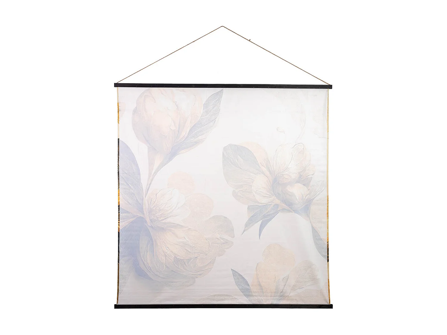 Lona de tecido impressa em pergaminho