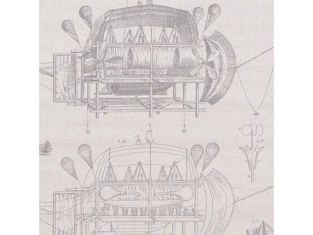 Lona de tecido impressa em pergaminho