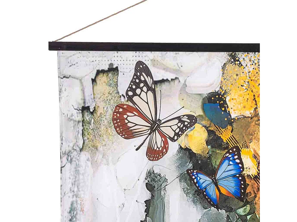 Bedruckte Stoff-Pergamentleinwand