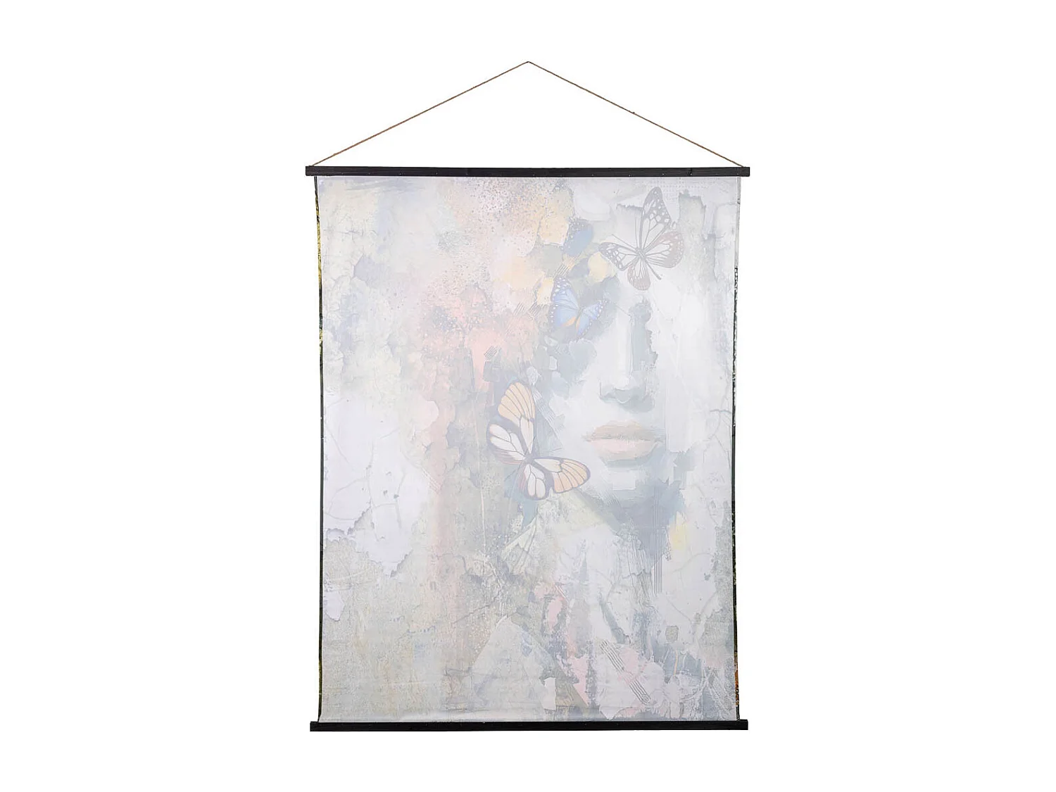 Bedruckte Stoff-Pergamentleinwand