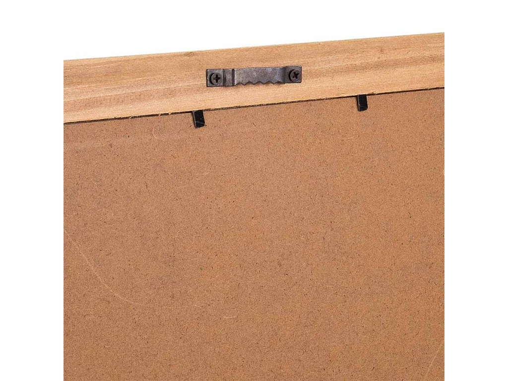 Cornice in legno e tessuto stampato