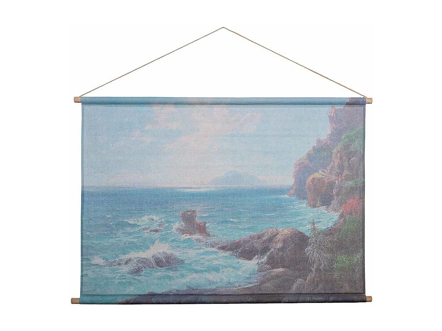 Bedruckte Stoff-Pergamentleinwand