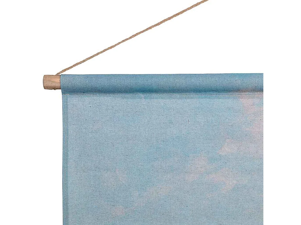 Bedruckte Stoff-Pergamentleinwand