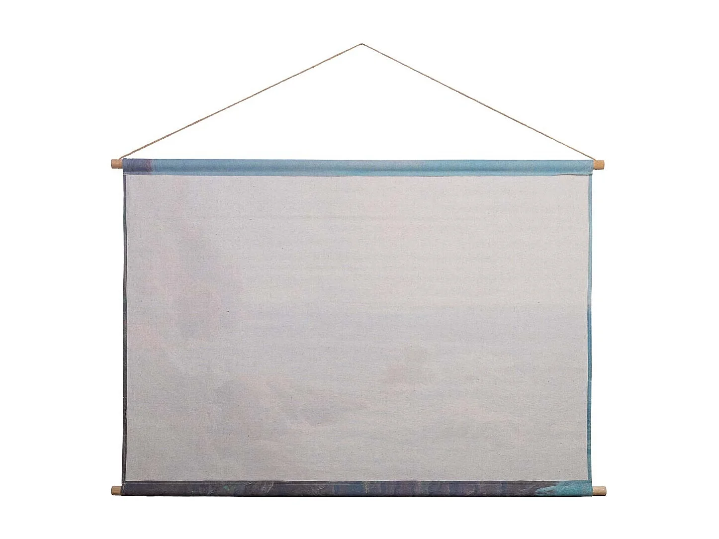 Bedruckte Stoff-Pergamentleinwand