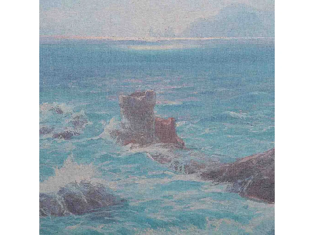 Bedruckte Stoff-Pergamentleinwand