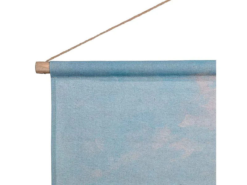 Lona de tecido impressa em pergaminho