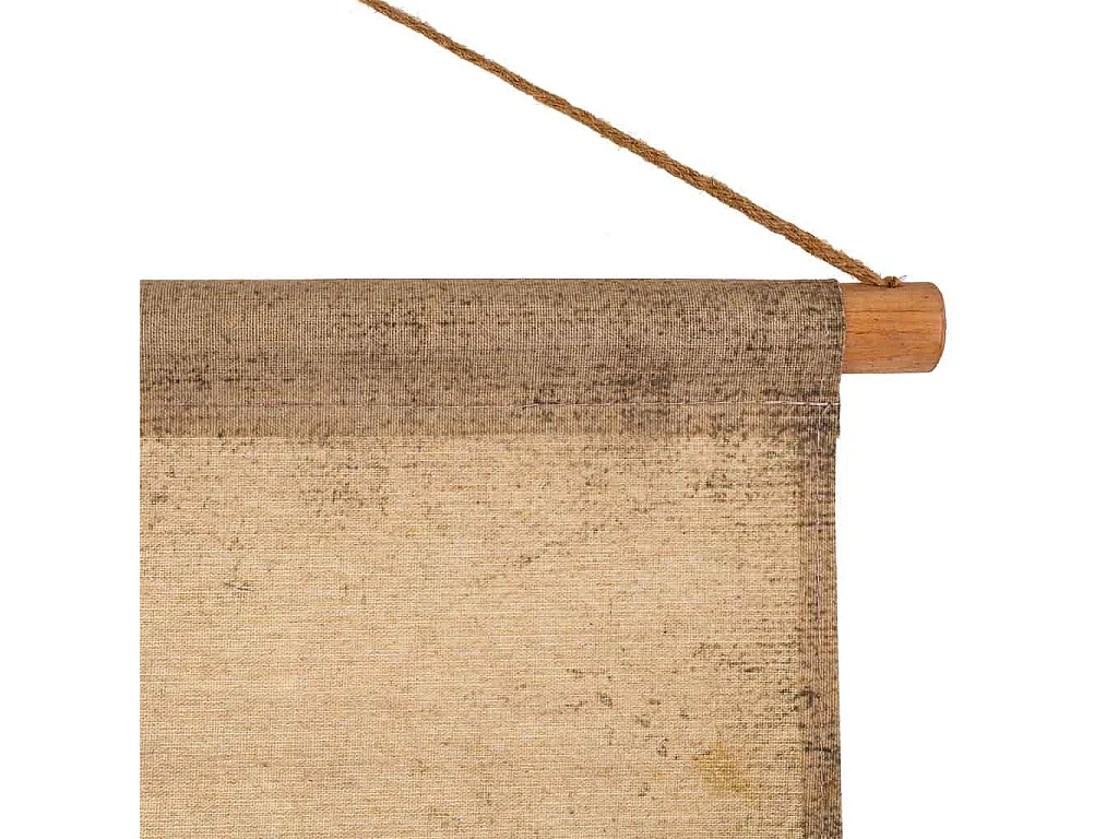 Lienzo pergamino de tela impresa 97x75x2,5