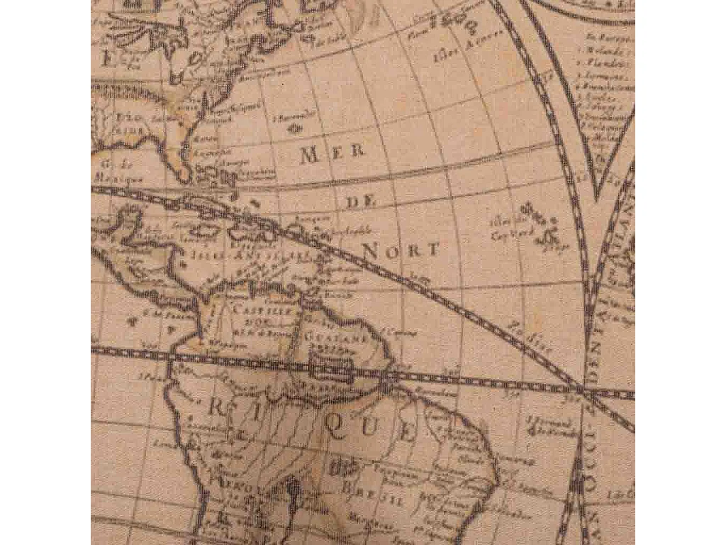 Bedrucktes Leinen Pergament Leinwand 97x76x1,7