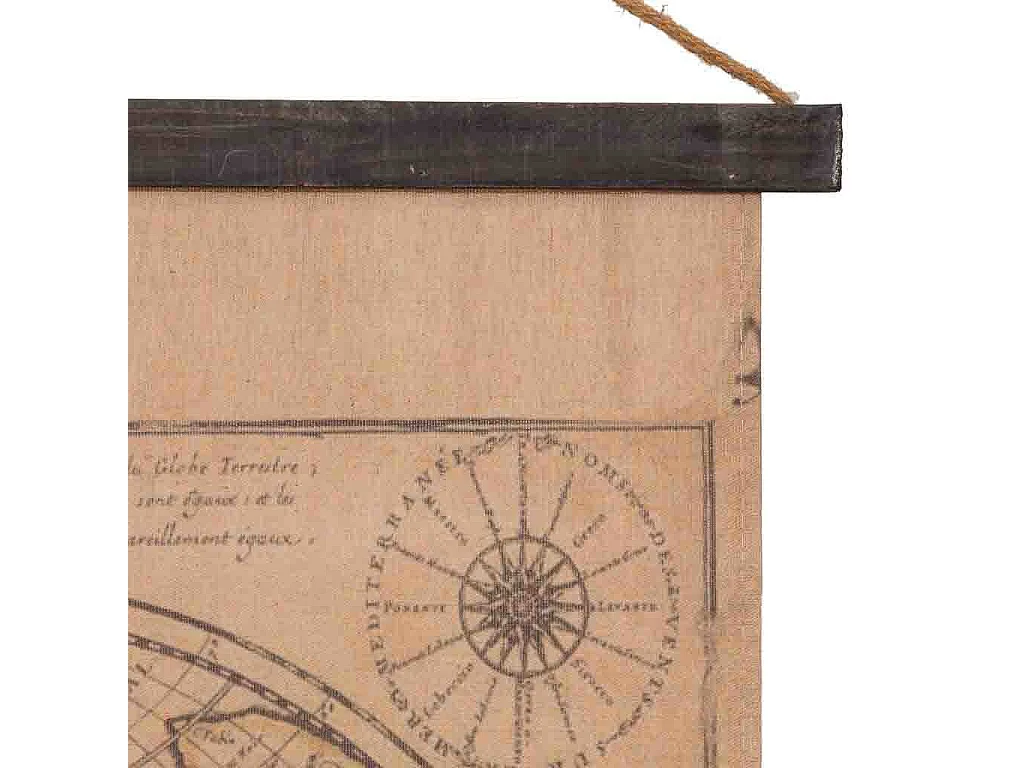 Lienzo pergamino de lino impreso  97x76x1,7h