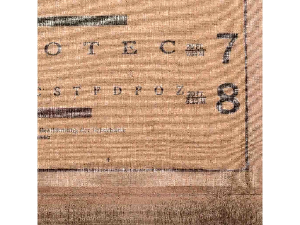 Bedruckte Leinen-Pergamentleinwand