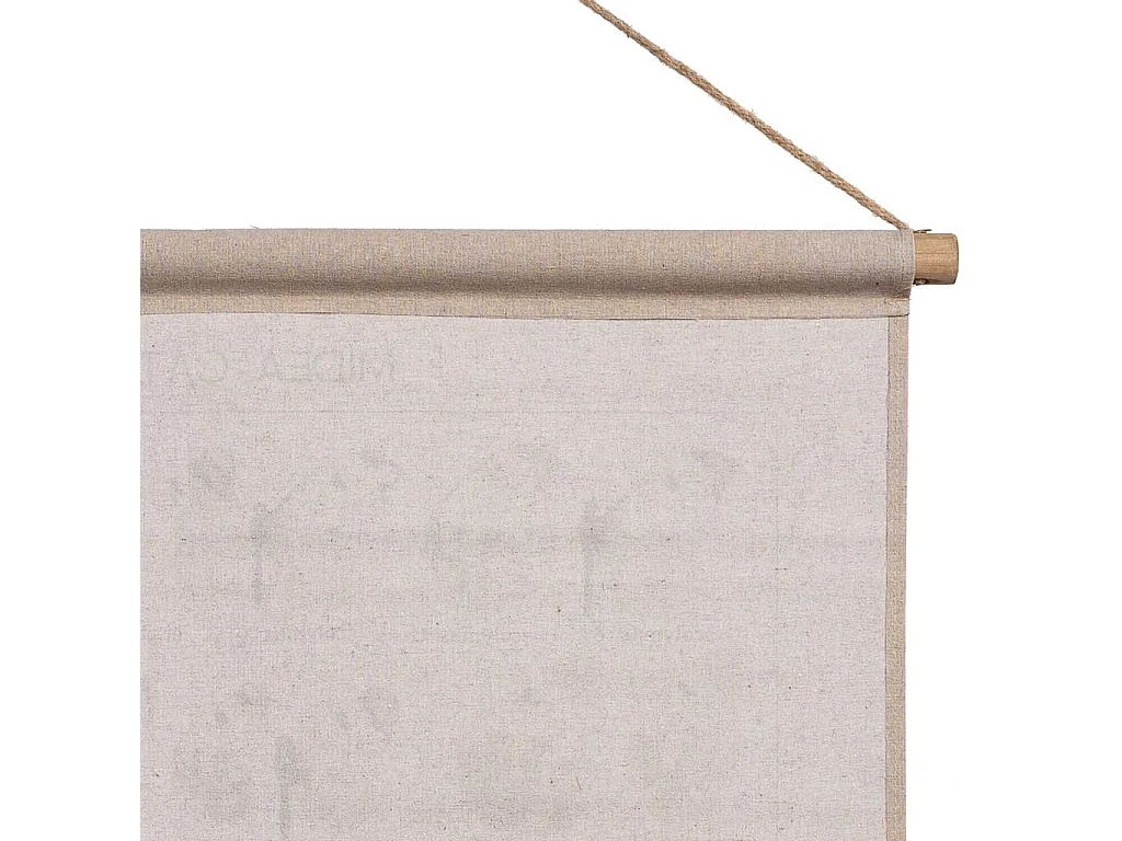 Bedruckte Stoff-Pergamentleinwand