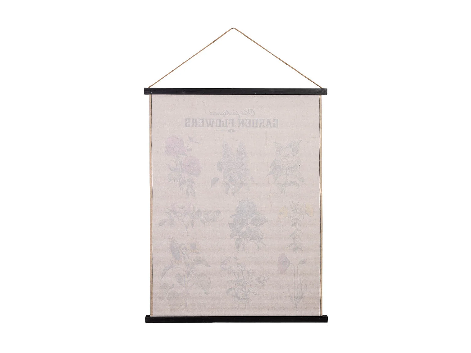 Lona de tecido impressa em pergaminho