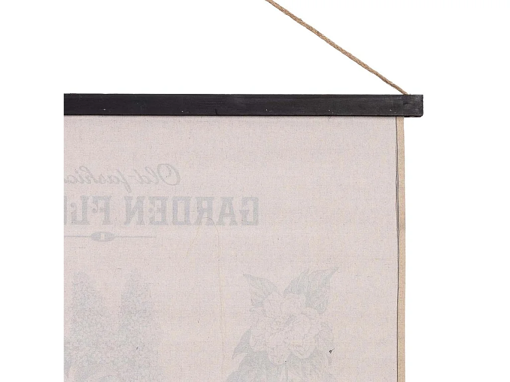 Lona de tecido impressa em pergaminho