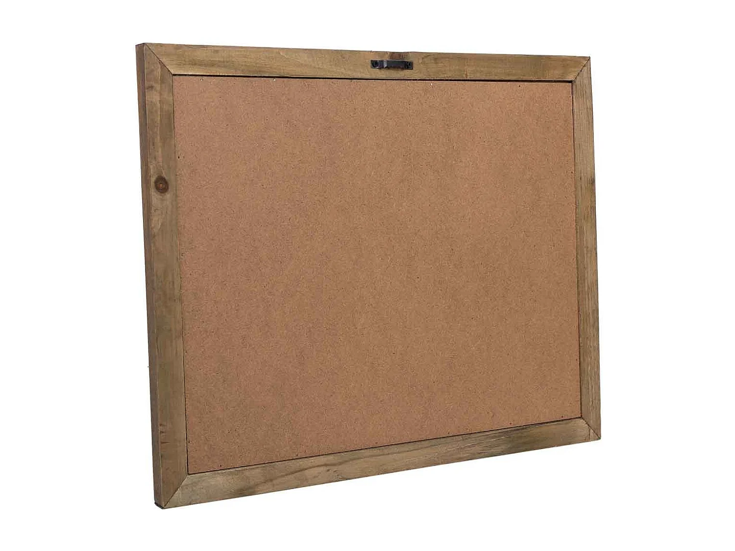 Rahmen aus Holz und bedrucktem Stoff