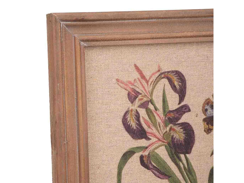 Rahmen aus Holz und Stoff