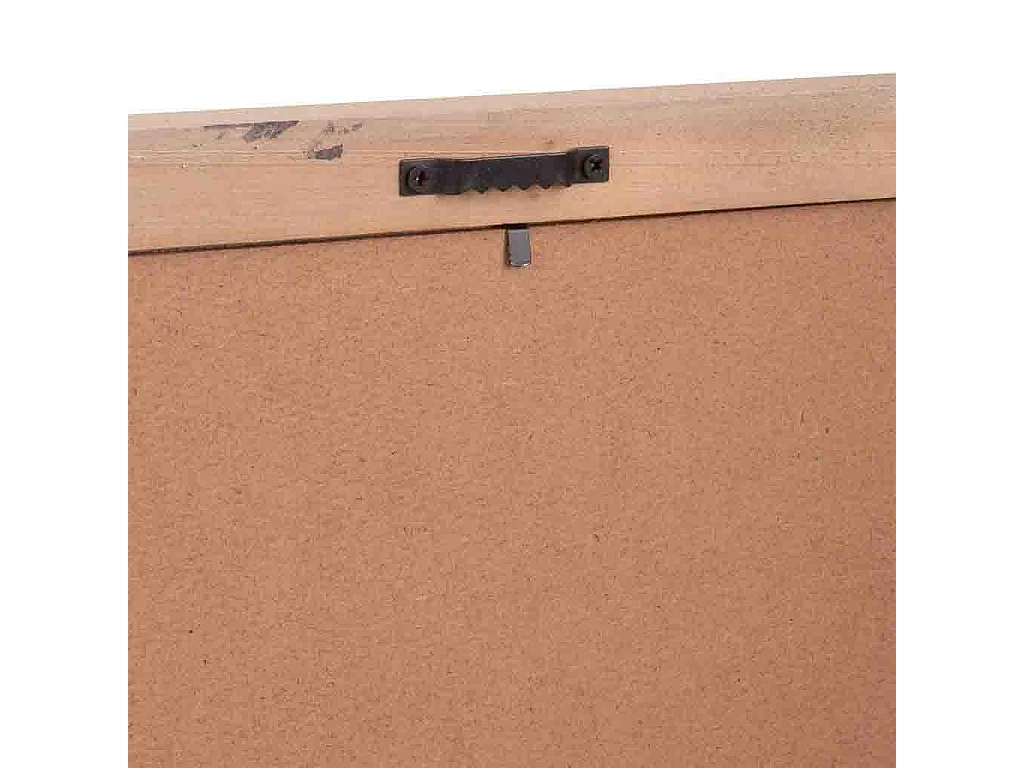 Rahmen aus Holz und Stoff