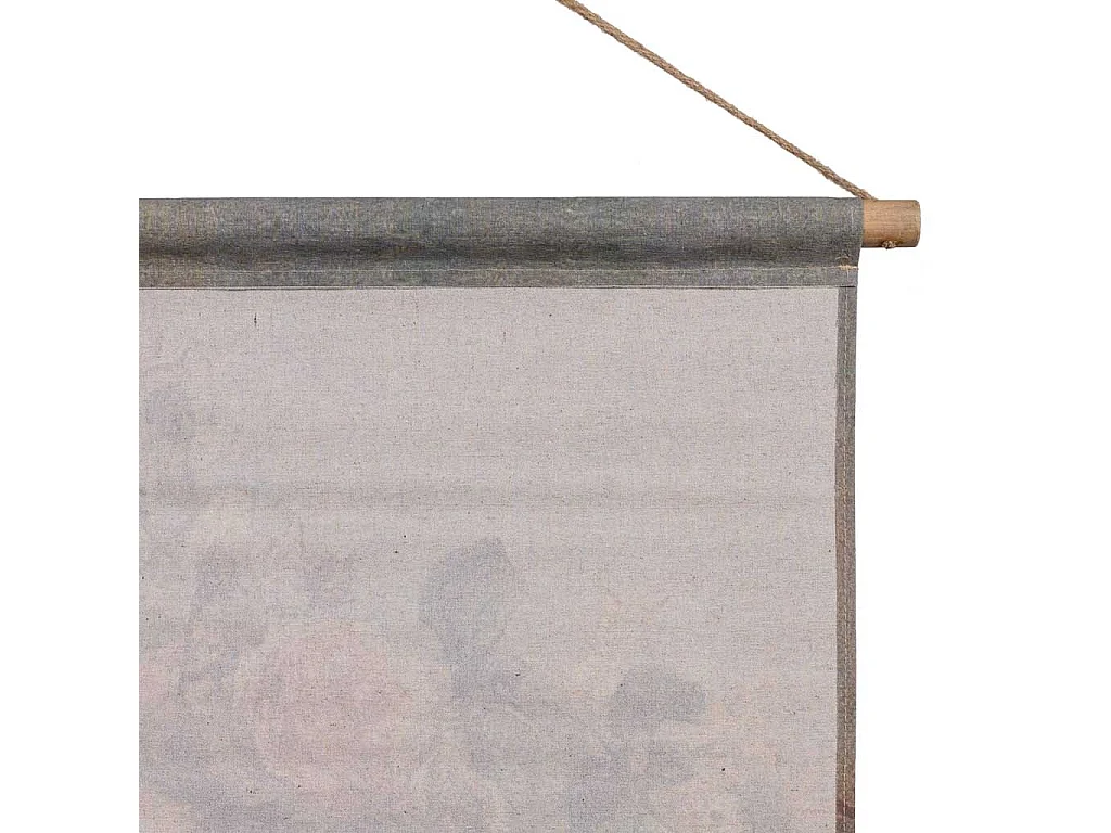 Bedruckte Stoff-Pergamentleinwand