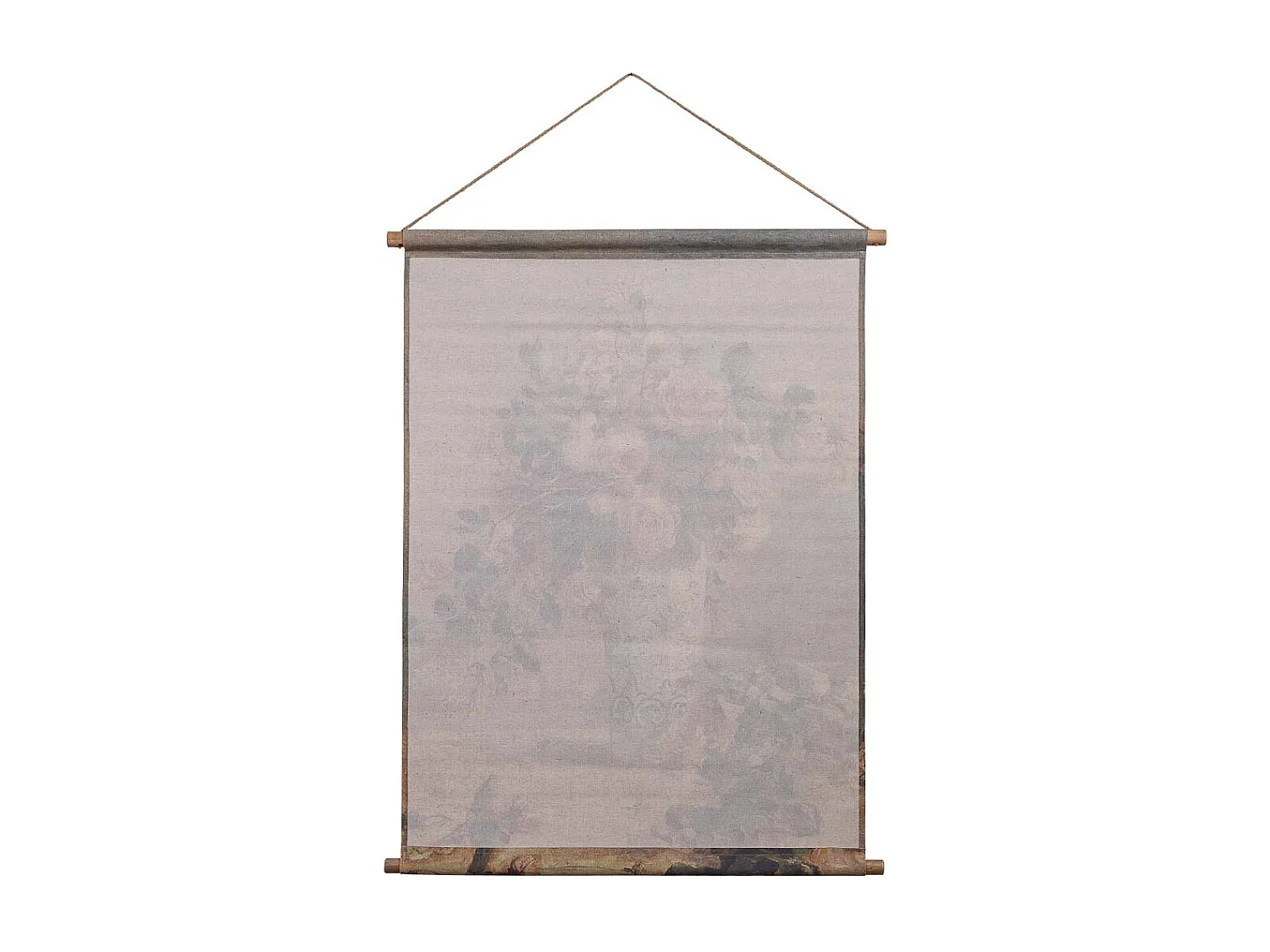 Lona de tecido impressa em pergaminho