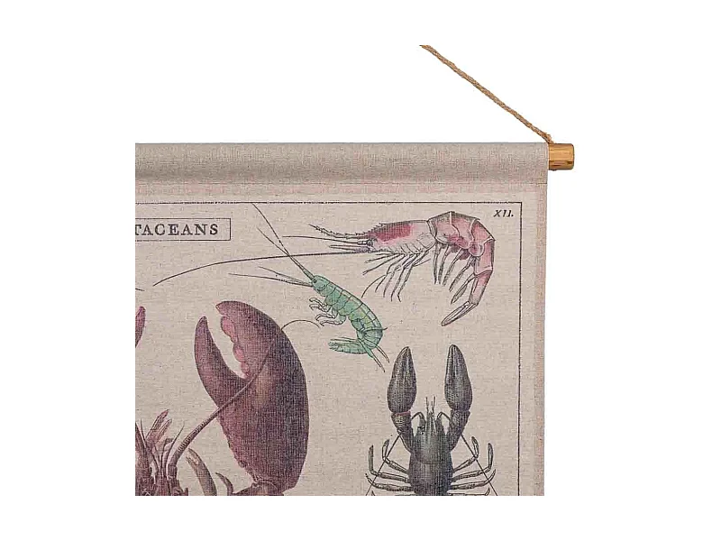 Bedruckte Stoff-Pergamentleinwand