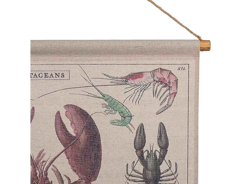 Bedruckte Stoff-Pergamentleinwand