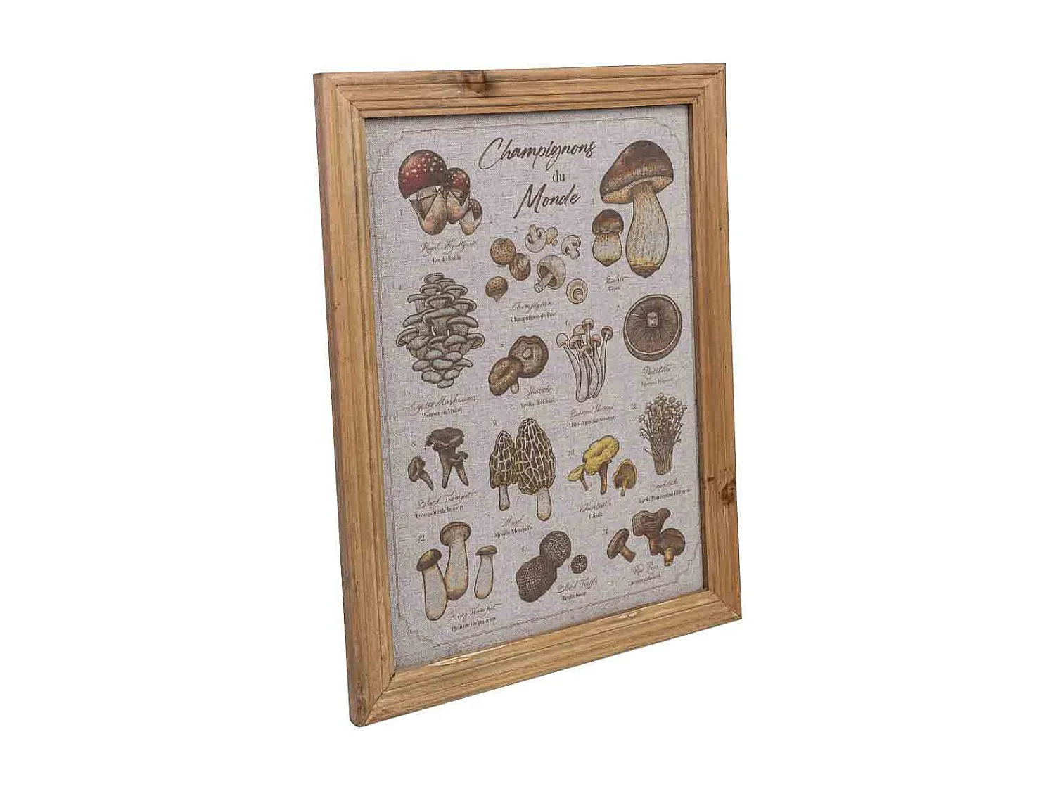 Quadro in tela stampata con cornice in legno, 33x43x1,8