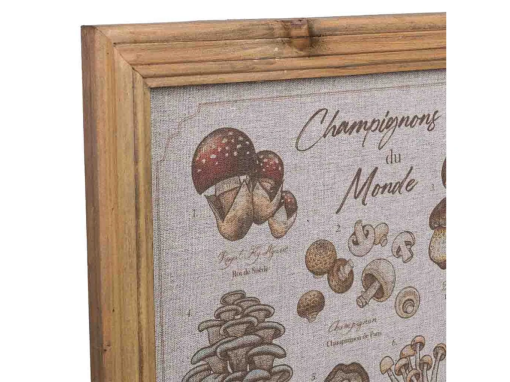 Quadro in tela stampata con cornice in legno, 33x43x1,8