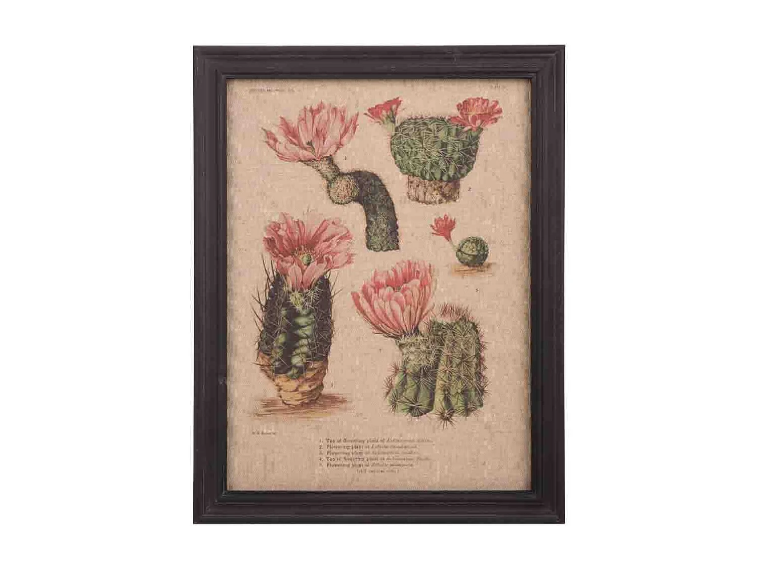 Rahmen aus Holz und Stoff