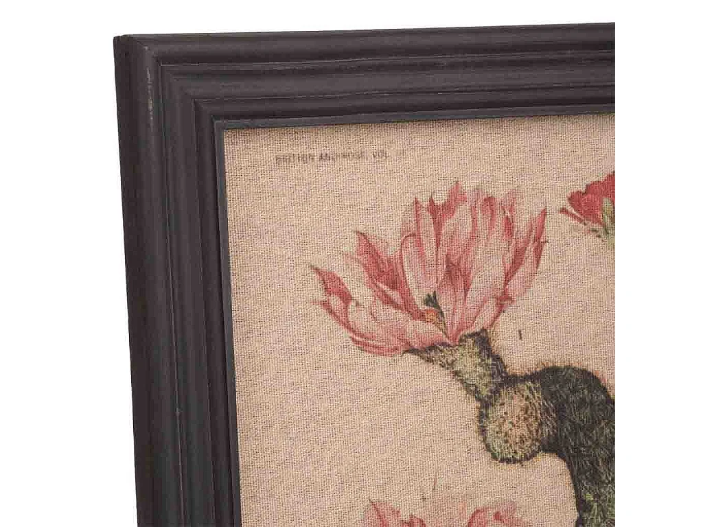 Rahmen aus Holz und Stoff