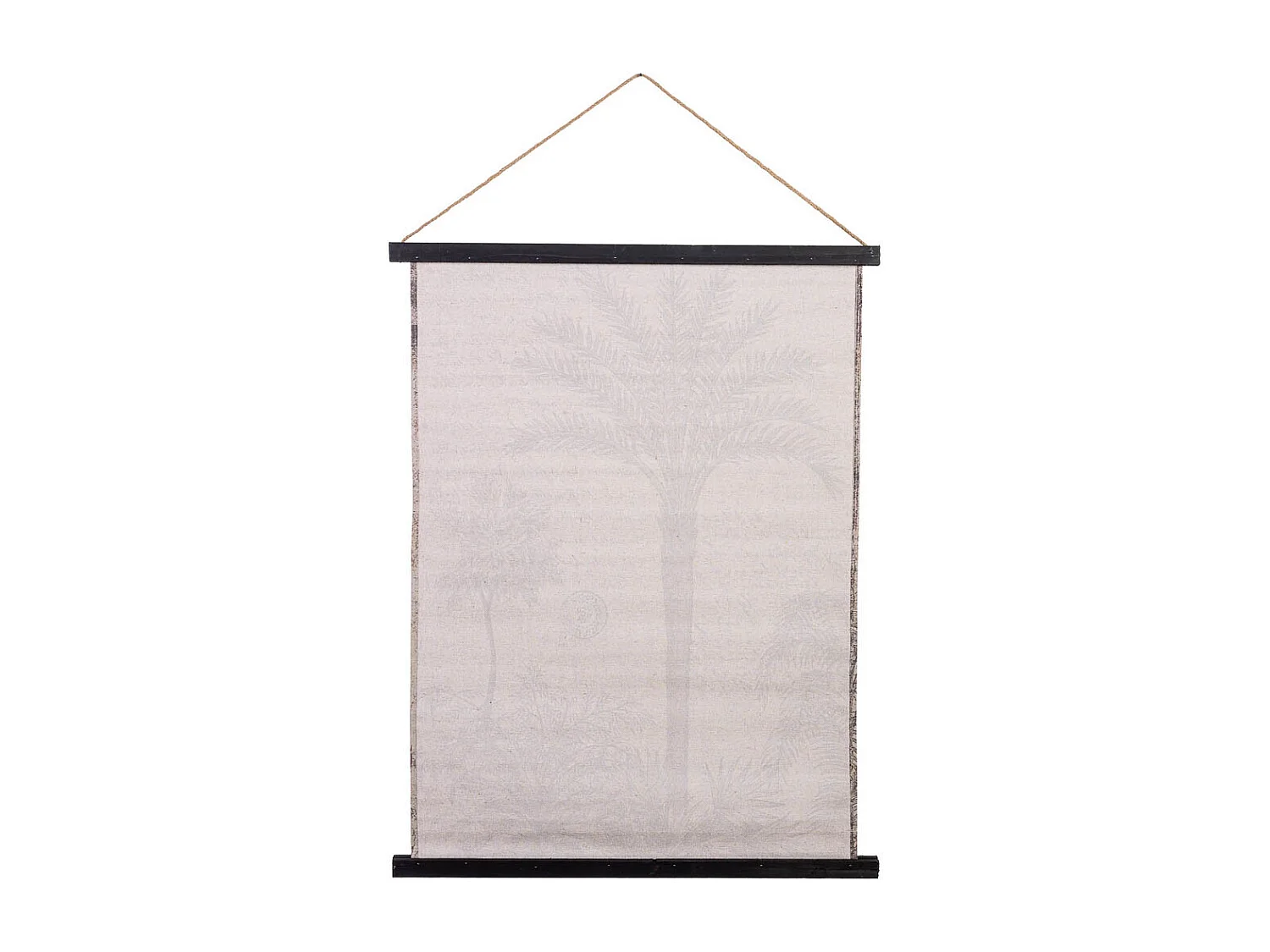 Toile imprimée en parchemin