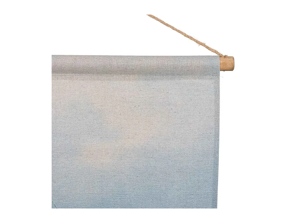 Toile imprimée en parchemin