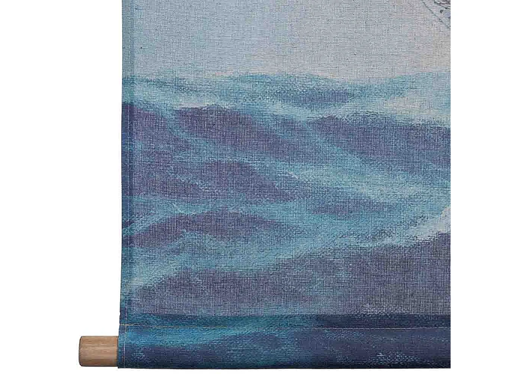 Bedruckte Stoff-Pergamentleinwand