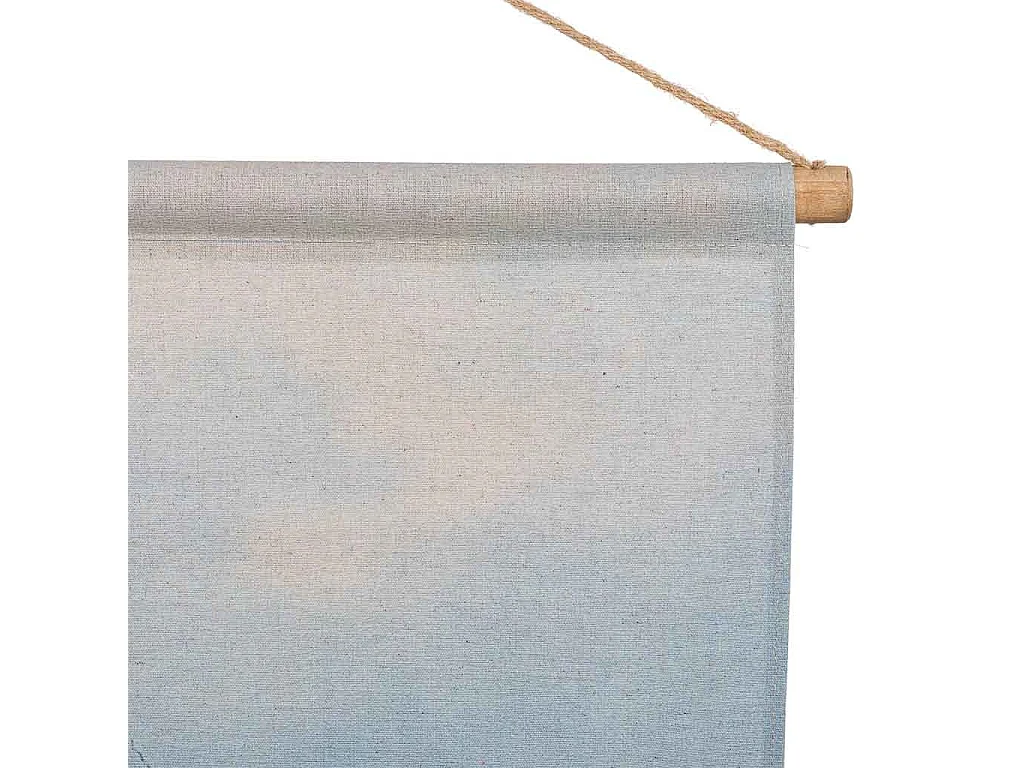 Bedruckte Stoff-Pergamentleinwand