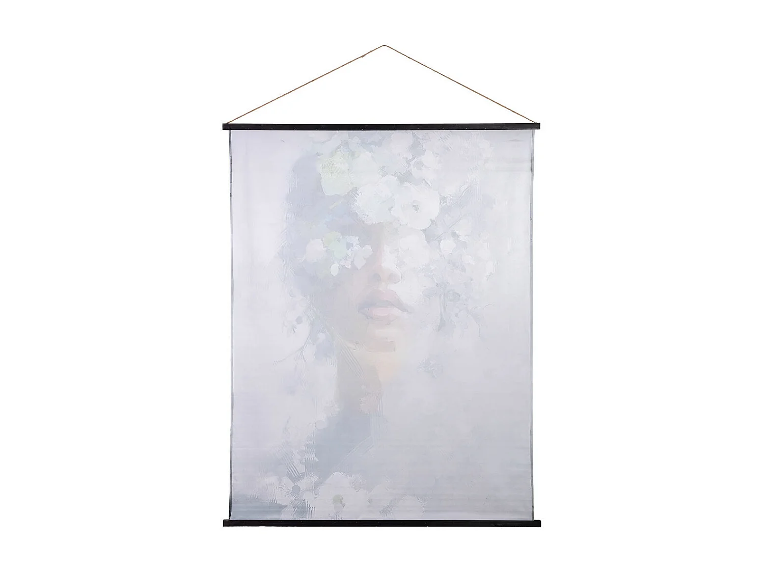 Toile imprimée en parchemin