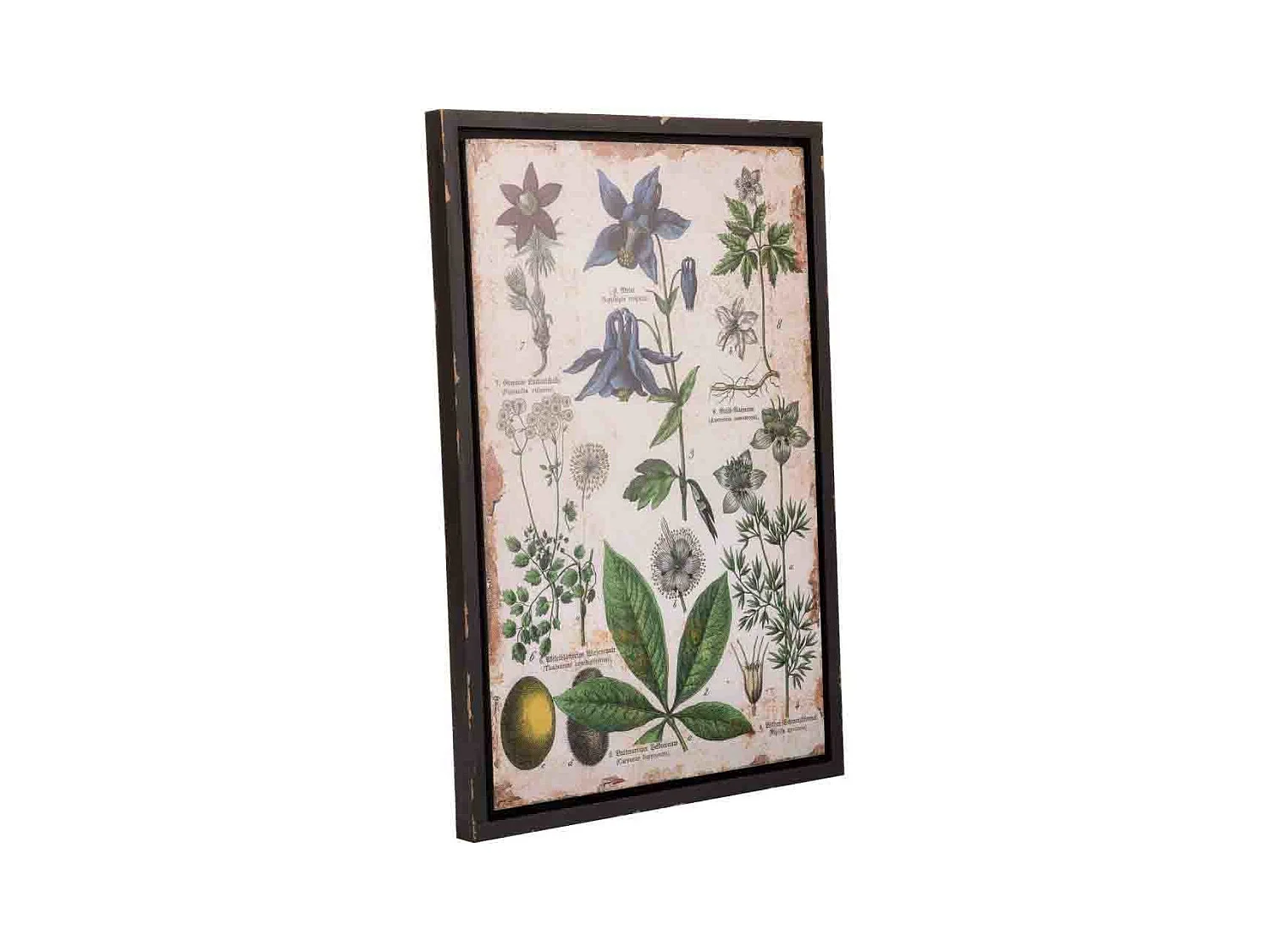 Rahmen aus Holz und Stoff