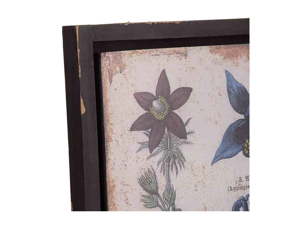 Rahmen aus Holz und Stoff