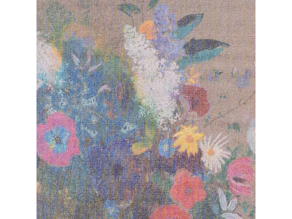 Lona de tecido impressa em pergaminho