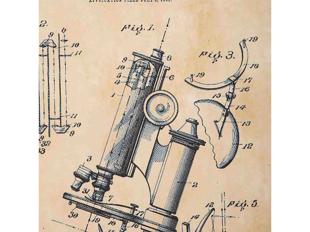 Quadro de madeira e tecido