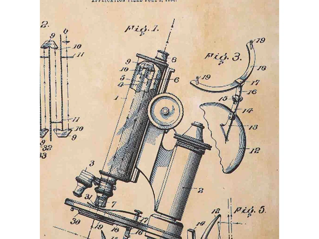 Quadro de madeira e tecido