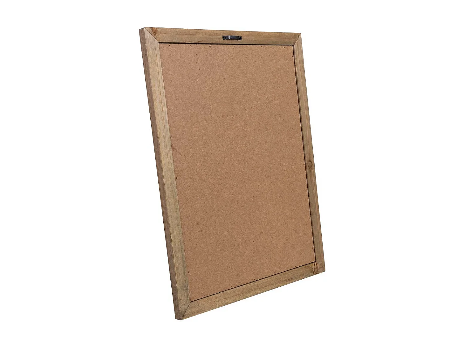 Rahmen aus Holz und bedrucktem Stoff