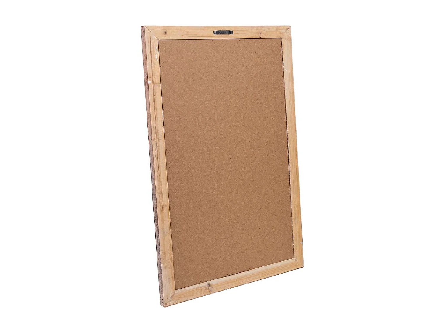 Rahmen aus Holz und bedrucktem Stoff