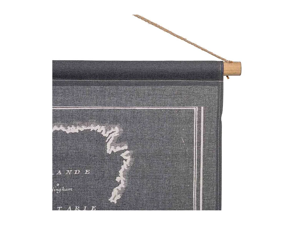 Toile imprimée en parchemin