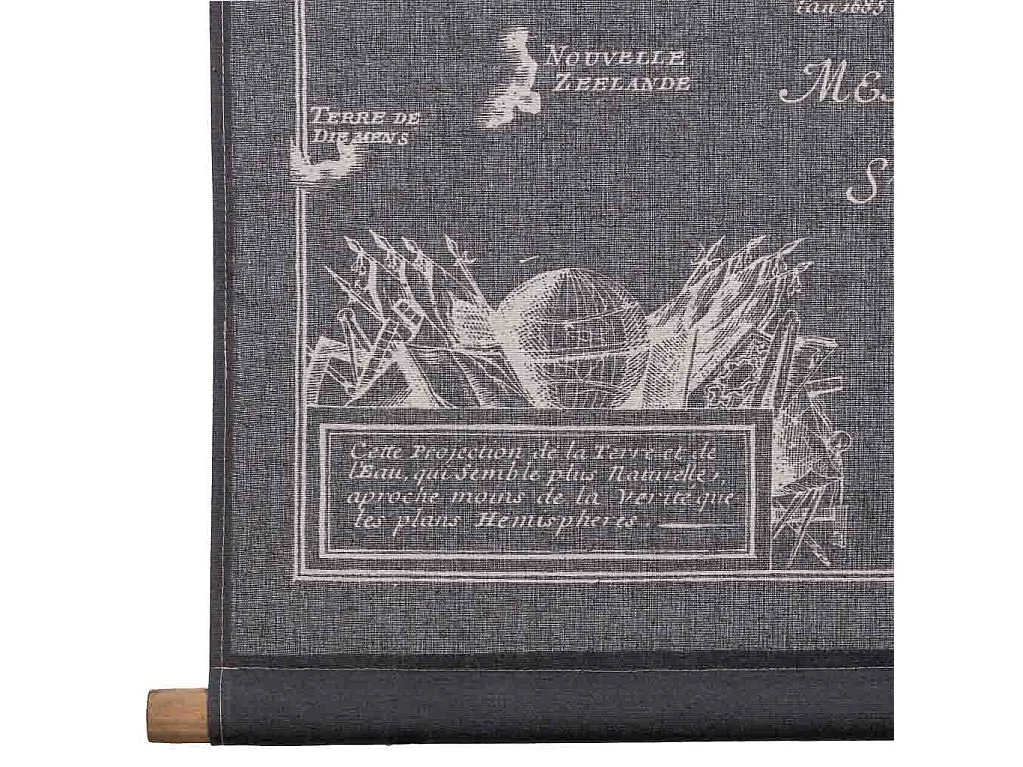 Bedruckte Stoff-Pergamentleinwand