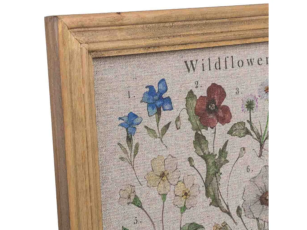 Quadro in tela stampata con cornice in legno, 33x43x1,8