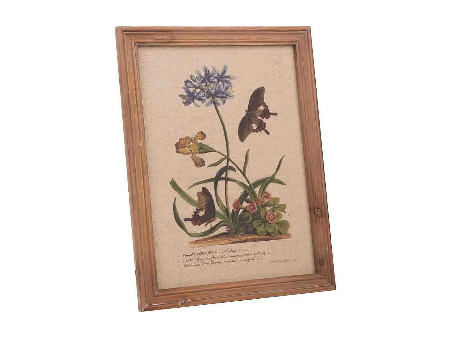 Rahmen aus Holz und Stoff