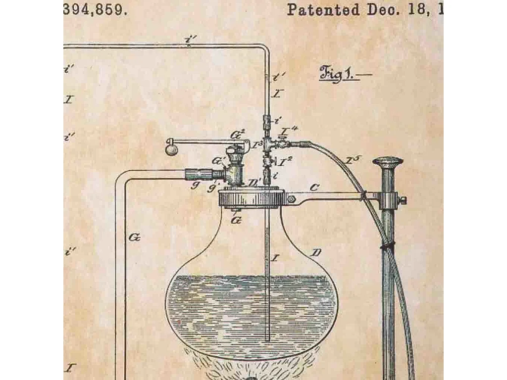 Quadro de madeira e tecido