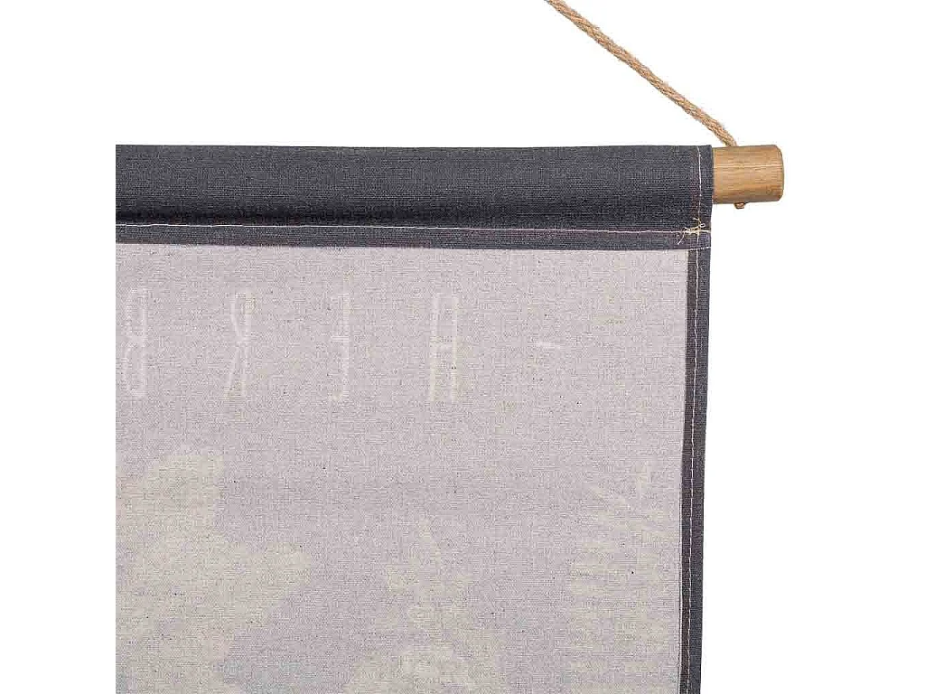 Bedruckte Stoff-Pergamentleinwand