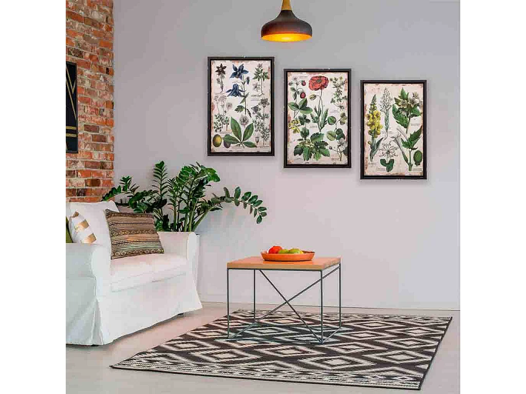 Cuadro madera y tela 40x60x3