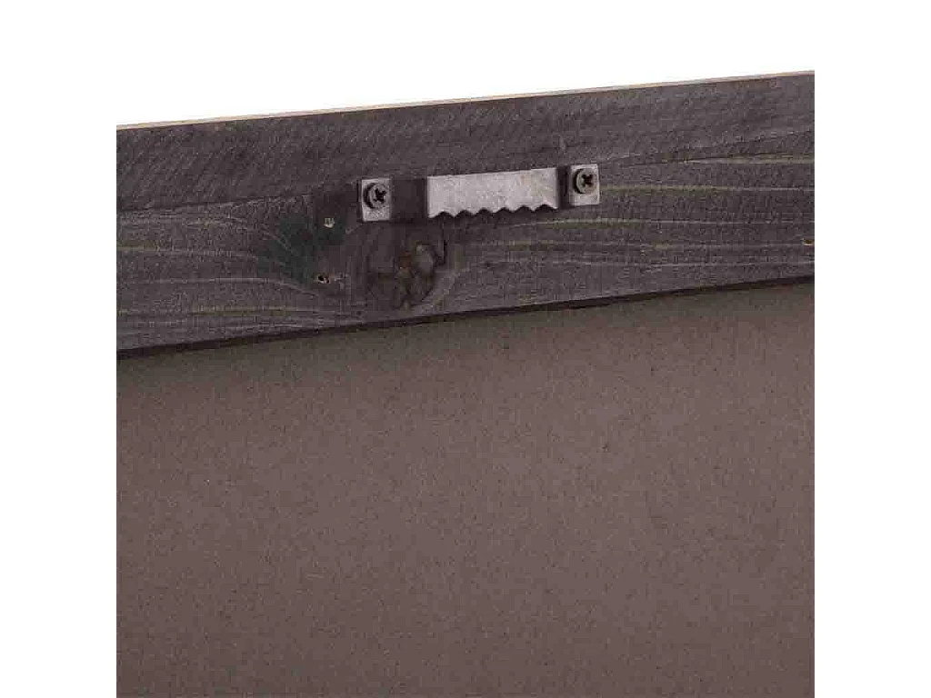 Quadro de madeira e tecido